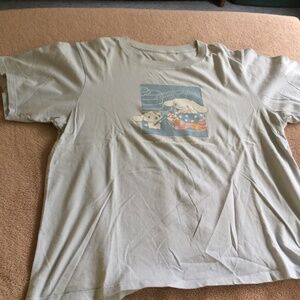 CINNAMOROLL Uniqlo light blue t-shirt